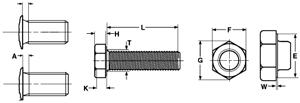 HEX HEAD SCREW